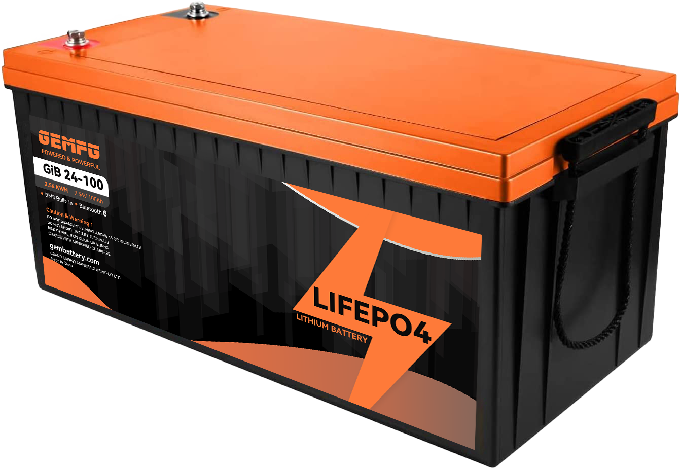 12V 180AH LiFePO4 Battery Deep Cycle for RV Marine Off-Grid Solar System  Camping