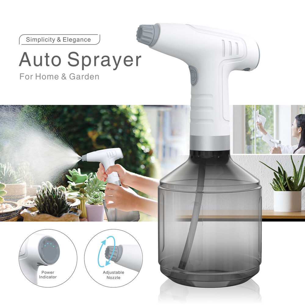 Buy Wholesale China Handheld Portable Usb Rechargeable Garden Electric  Sprayer Plastic Garden Plant Mister Electric Watering Can For Plants Garden  & Agricultural Sprayer at USD 4.96