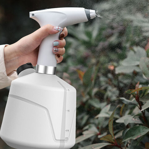 2l Hand Pressurized Watering Can Automatic Fogger Spray Bottle