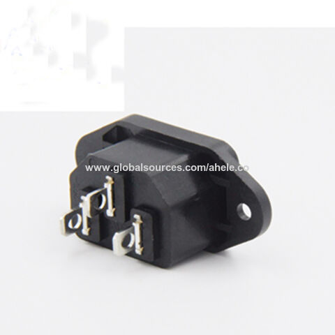 Buy Wholesale China Power Socket 3 Pins Ac Inlet Power Plug Socket