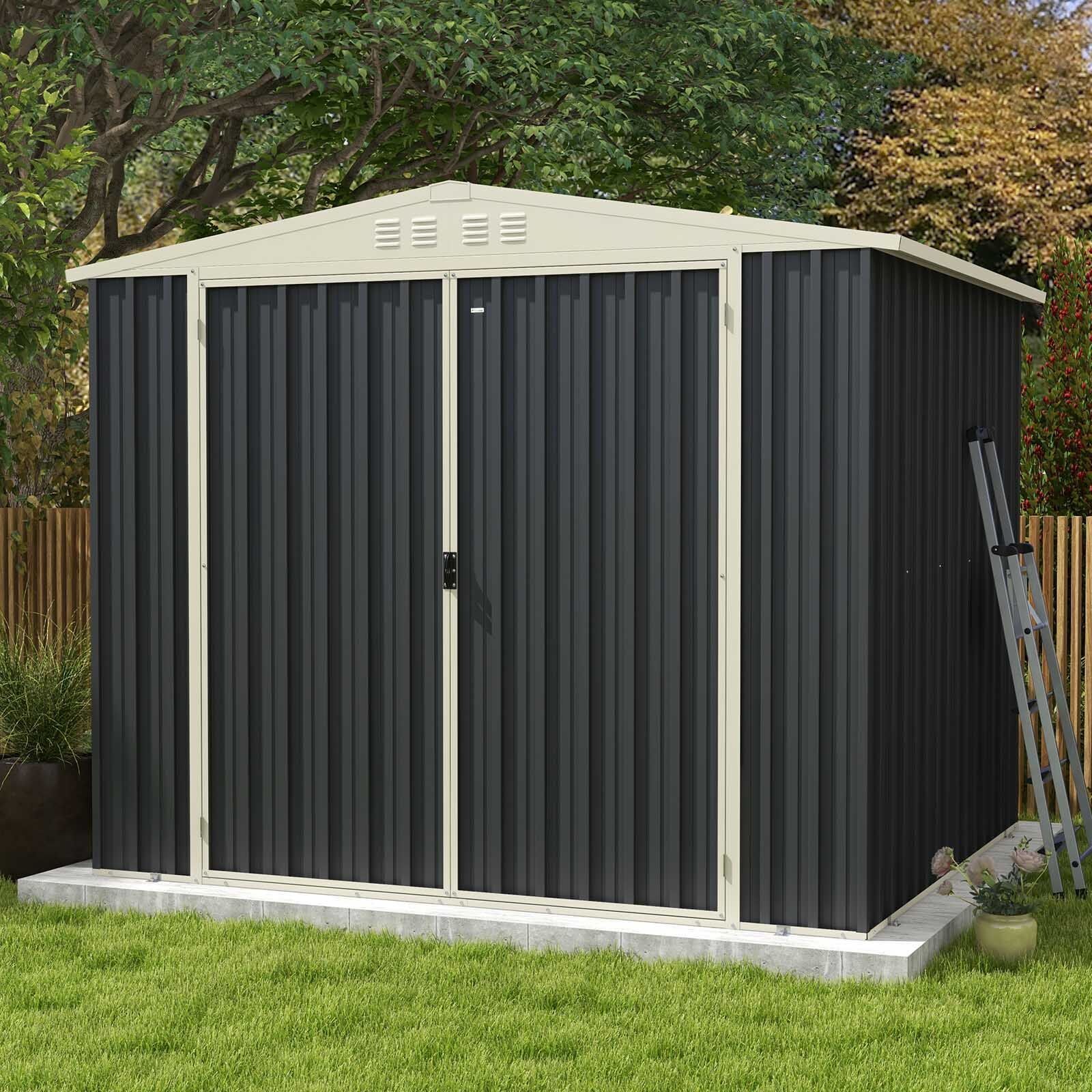 Buy Wholesale China Assembly Metal Garden Shed Storage House Large ...