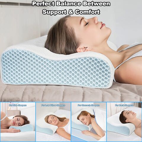 Buy Wholesale China Bedstory Cooling Pillows Queen Size Set Of 2, Cooling  Gel Memory Foam Bed Pillows, Medium Firm Pillows For Sleeping & Pillow at  USD 2.99