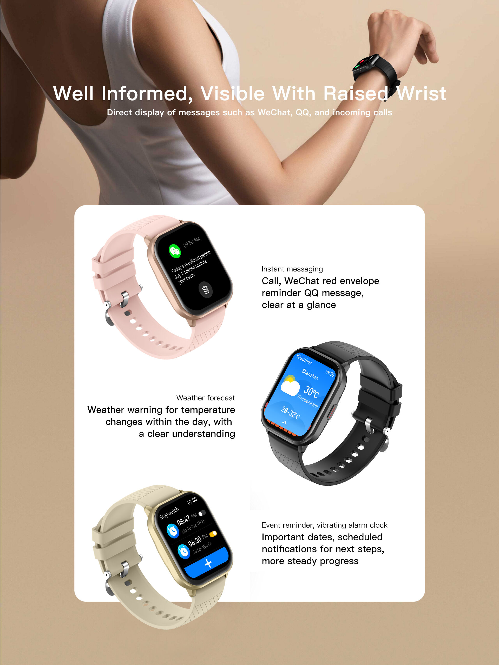 Smartwatch 2023 High Quality Custom 2.04 Inch Hd Screen Full Touch ...