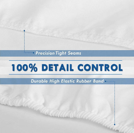 Twin XL Size Premium Waterproof Mattress Protector, Breathable Cotton
