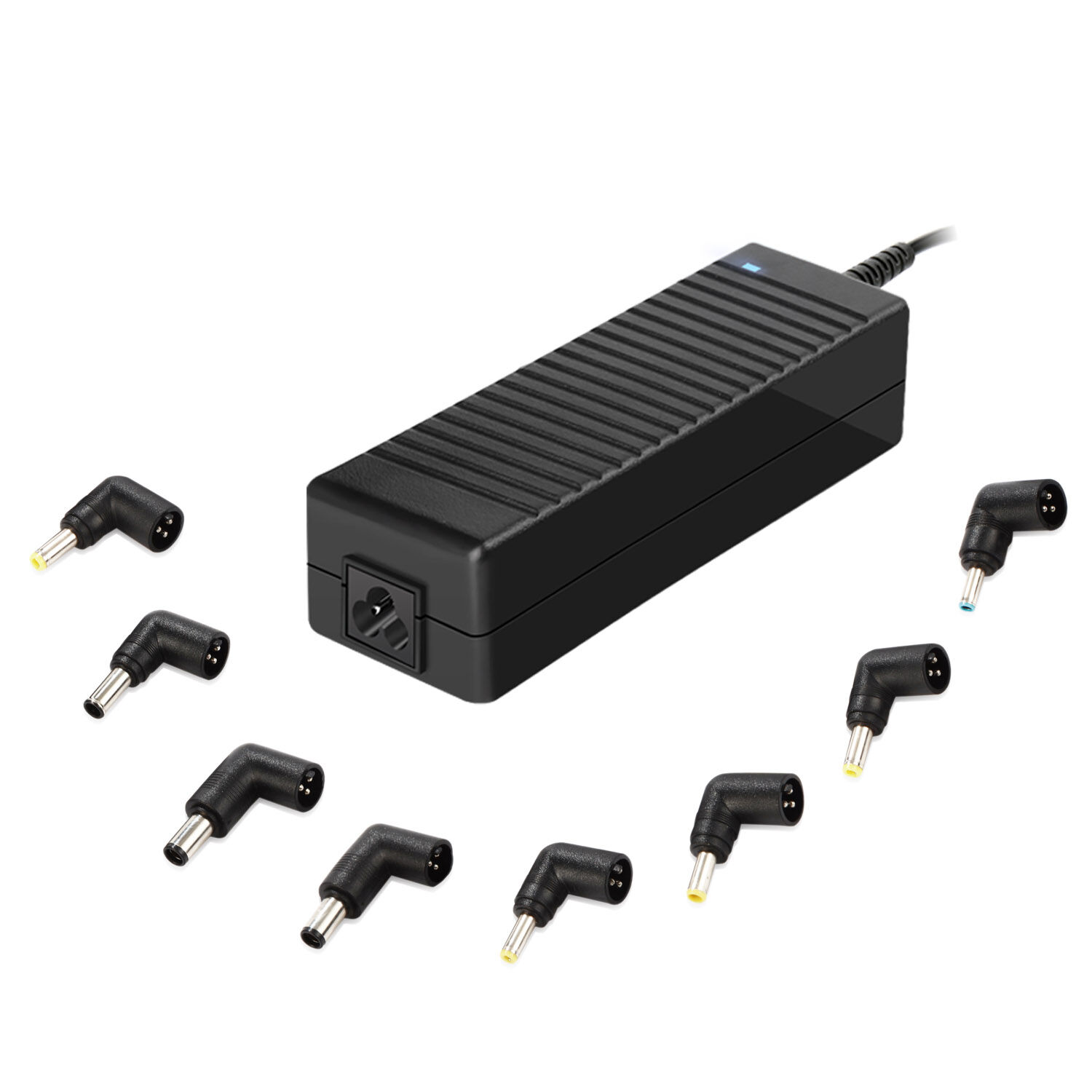 Laptop Notebook 8 Tips 120w Universal Power Supply Cord Ac Dc Adapter ...