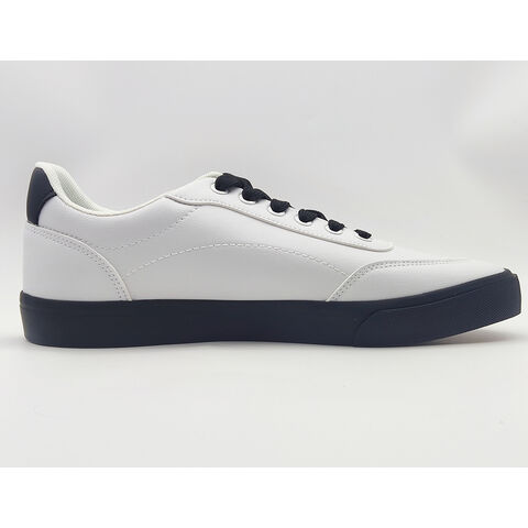 Lace-up Luxury Sneakers White Black Shoes Blank Fashion Sneakers