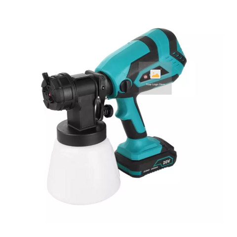 Liangye Rechargeable Battery Power Tools 18V Airless Portable HVLP Paint Spray Gun