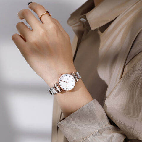 Moda Mujer relojes de cuarzo de las principales marcas de diseño de lujo Relojes  mujer relojes de cuarzo reloj mujer Correa Reloj Casual - China Reloj de  pulsera y reloj de pulsera