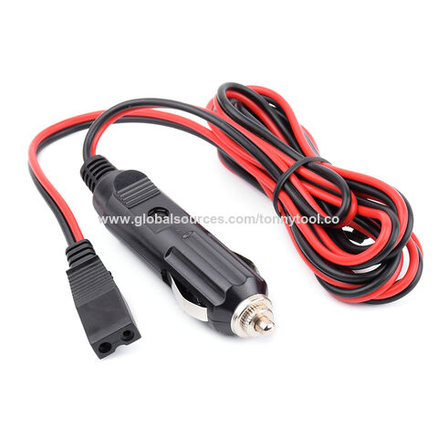 12V DC 2 Pin Car Cooler Power Adapter Extension Cable - China Cooler Plug,  Cooler Adaoter