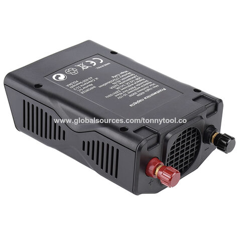 Convertisseur de Puissance de Voiture 200W DC 12V vers Prise CA 220V avec Écran LCD Numérique