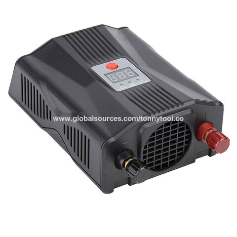 Convertisseur de Puissance de Voiture 200W DC 12V vers Prise CA 220V avec Écran LCD Numérique