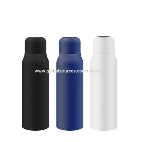 Buy Wholesale China Uvc Led Light Sterilizing Thermos Water Bottle 600ml,uv  Thermo Flask Bottle,hot Water Flask 24 Hours & Thermos Water Bottle 1 Litre  at USD 11