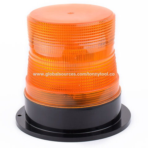 LED lumière stroboscopique, 10V-80V Voyant orange clignotant de la