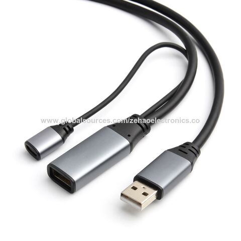 Nouveau câble d'extension USB 2.0 mâle à femelle câble de chargement de  données fil de disque dur
