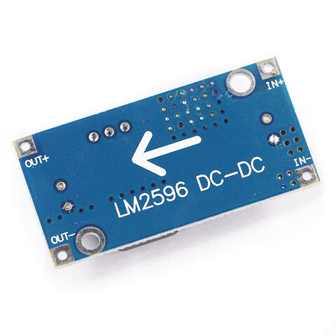 DC-DC Step Down LM2596 (Peak 3A) Adjustable Voltage Regulator Module Buck  Converter