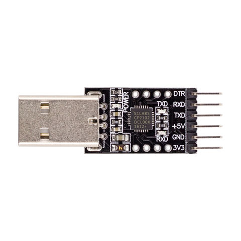 Usb Serial Module USB To TTL Converter CP2102 USB To TTL UART Serial Converter Module - 6 ...