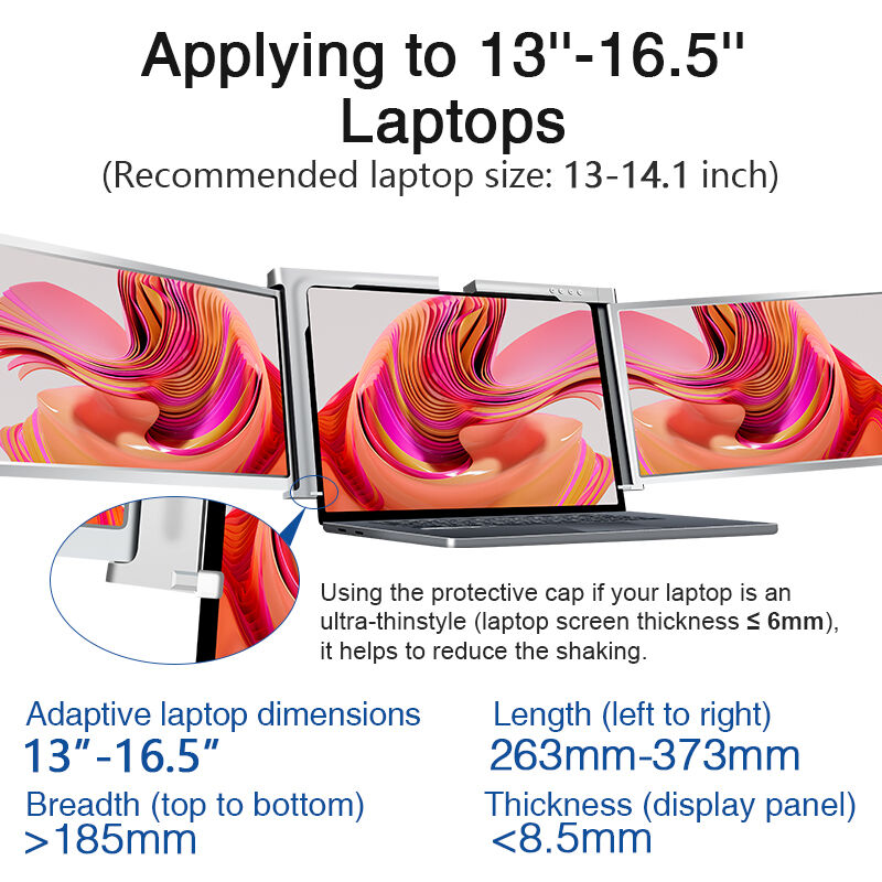 Buy Wholesale China Laptop Monitor Dual Screen Extender 12 Inch Fhd ...