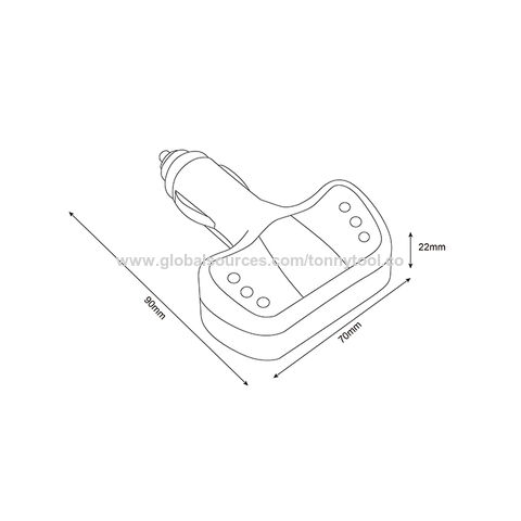 Achetez en gros Auto 12 Volt Testeur De Tension Système De Charge Analyseur  Moniteur Chine et Testeur De Batterie à 2.3 USD