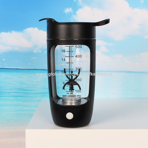 500/700ml Portable Shaker Bottle with Stirring Ball Is Perfect for