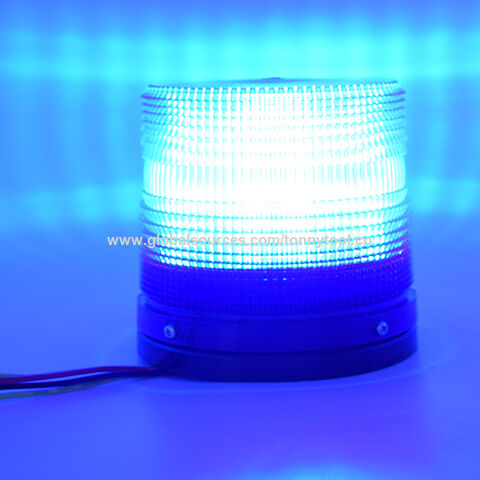 Phare de travail LED 12W avec lentille bleue amovible 
