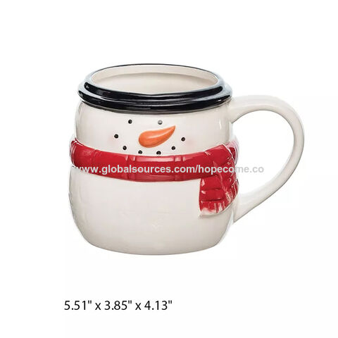 New Ceramic Ice Cream Mug Creative Water Cup Cartoon Breakfast Cup