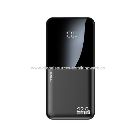 Téléphone portable chargeur universel avec affichage LCD - Chine