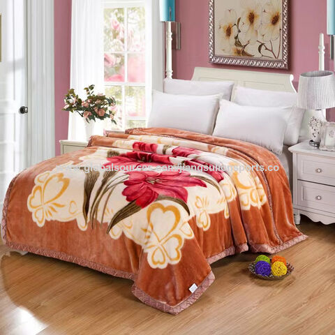 Double layer blanket online double bed