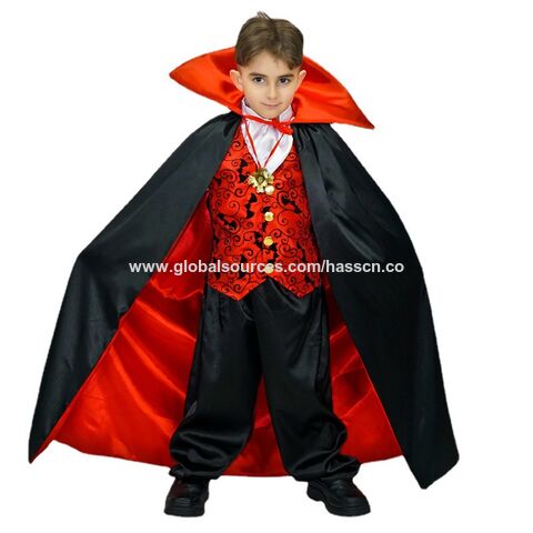 Halloween scary children cosplay clothing masquerade cosplay costume stage costumes  vampire cosplay outfits for boy