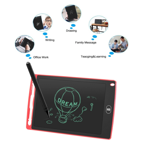 8.5 in LCD Writing Tablet, TSV Colorful Screen Drawing Pad