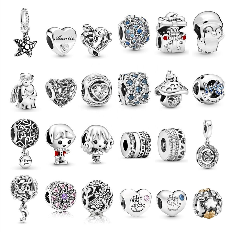 Buy Wholesale China Custom 925 Silver Charm For Bracelet & Bangle Charms  Platinum Plated Jewellery Decoration 925 Pendants And Charm Beads & Silver  Charm at USD 6.8