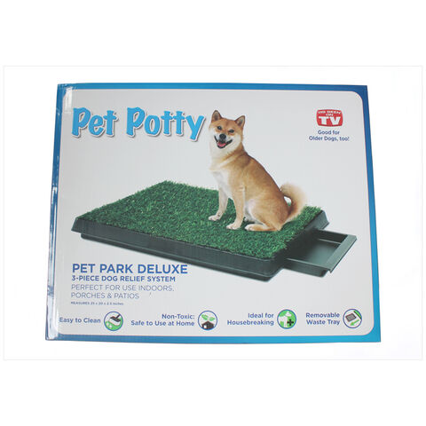 Wholesale Artificial Grass Puppy Pad for Dogs and Small Pets Reusable Potty  Training Pad with Tray - China Pad and Puppy Pad price