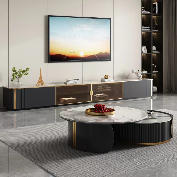 Buy Wholesale China Asia Style Tv Unit & Coffee Table Set Luxury Living