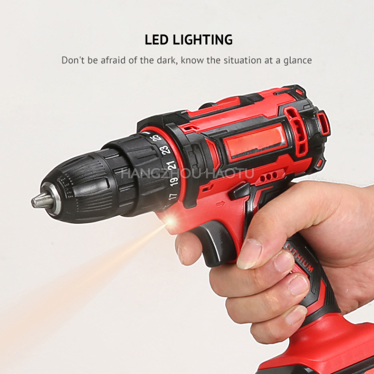 12v/16.8v/21v Electric Drill Cordless Screwdriver Lithium One