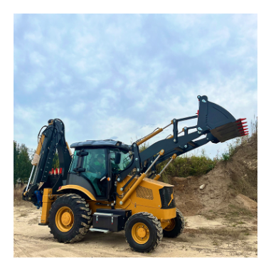 Euro 5 Epa Chinese 4x4 Small Mini Digger Excavator Backhoe Loader With ...