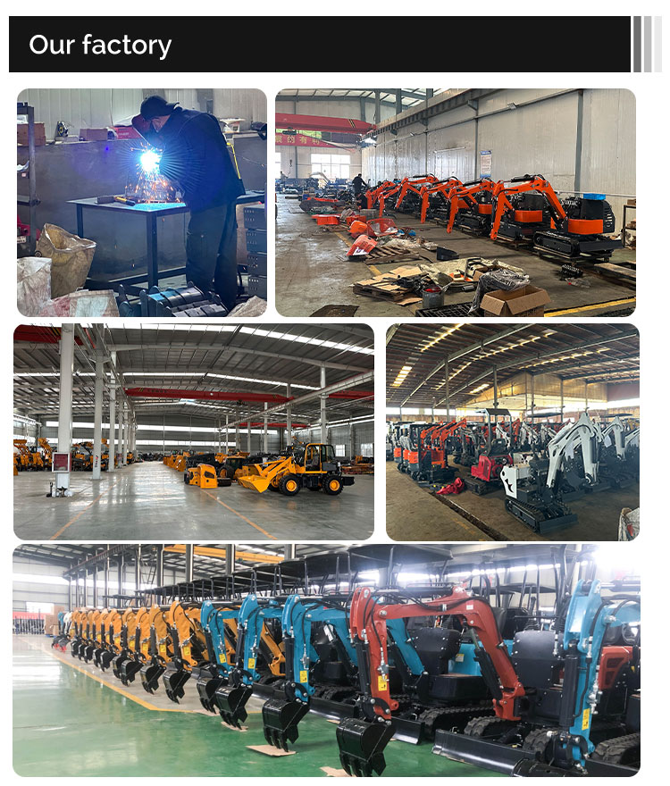 Euro 5 Epa Chinese 4x4 Small Mini Digger Excavator Backhoe Loader With ...