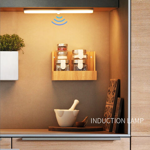 Lampara de pared LED para Cocina,Guardarropa,Dormitorio con Sensor de  Movimiento