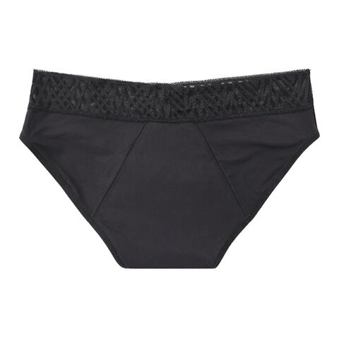 Sharicca Mesh Womens Underwear High Waist Period Panties Bikini