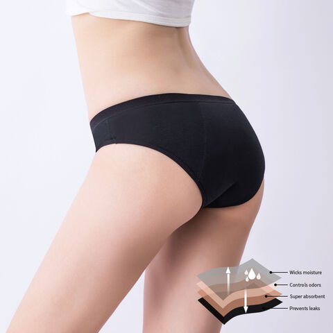 Buy Wholesale China Front Top To Waist Full Protection New Style Period  Panties Leak Proof Menstrual Underwear Plus Size Underwear For Women & Period  Panties at USD 3.23