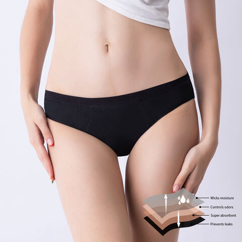 SHARICCA Womens Period Pants Thong Leakproof Menstrual Underwear