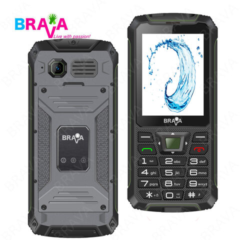 Téléphone Robuste Fiable 4G GSM IP68 avec Station d'accueil et SOS, OEM/ODM pour Extérieur et Tous