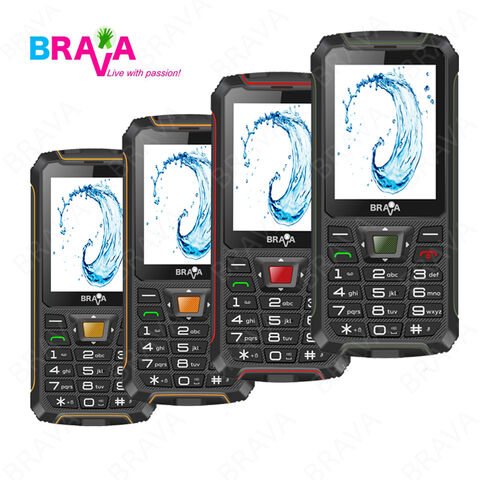 Téléphone Robuste Fiable 4G GSM IP68 avec Station d'accueil et SOS, OEM/ODM pour Extérieur et Tous