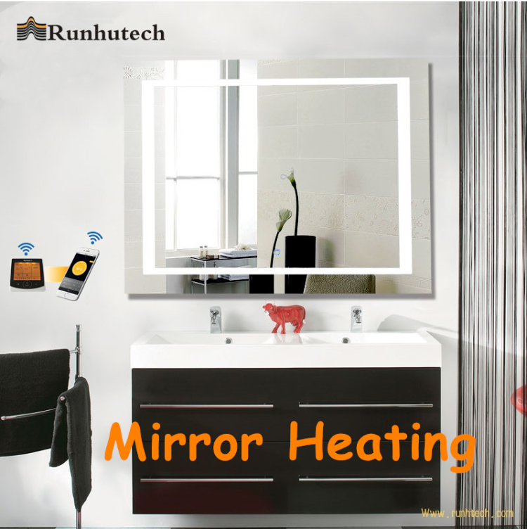 Tuya Alexa Wall Mounted Mirror Electric Heating Panel Heater Smart ...