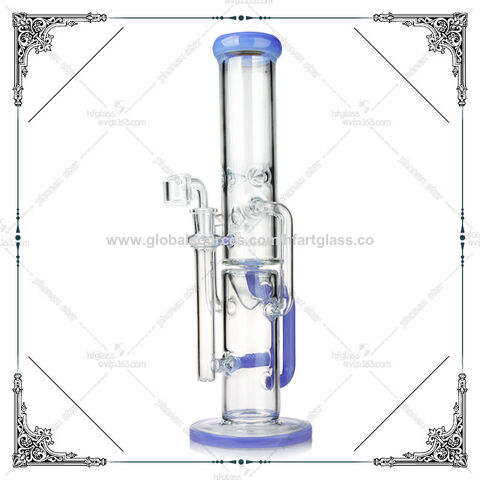 Wholesale Small Green Glass Bong With Showerhead Inline, Recycler, And 14mm  Joint From Enjoyshoping, $14.29