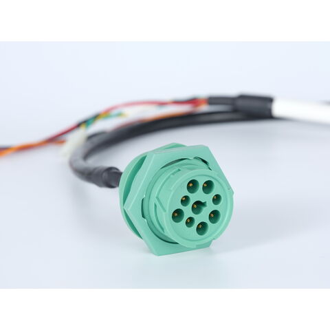 Trailer wire harness Connector Truck Cables And j1939 9 Pin Green Deutsch Connector Male To Female