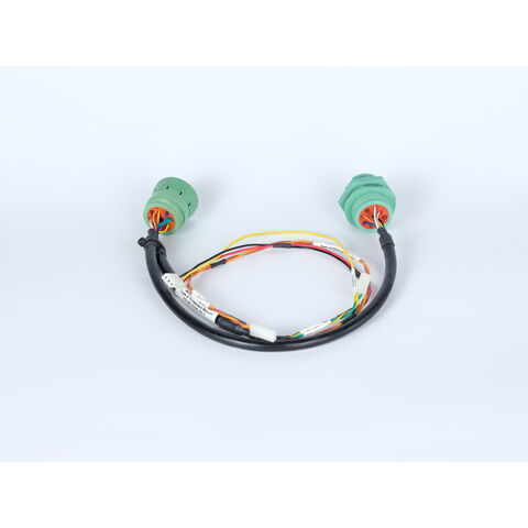 Green Type 2 Deutsch J1939 9 Pin Splitter Y Cable To molex Custom Wire Harness auto connector for wiring harness suppliers