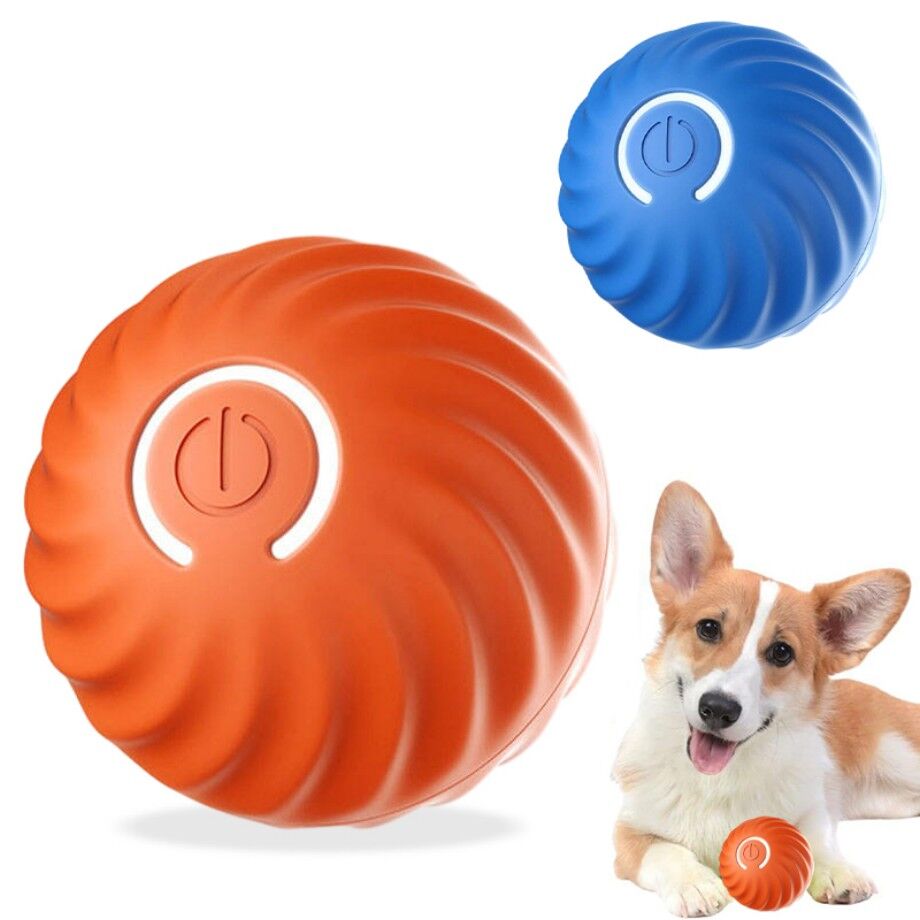 Usb Rechargeable Smart Gravity Jumping Ball Interactive Dog Toy
