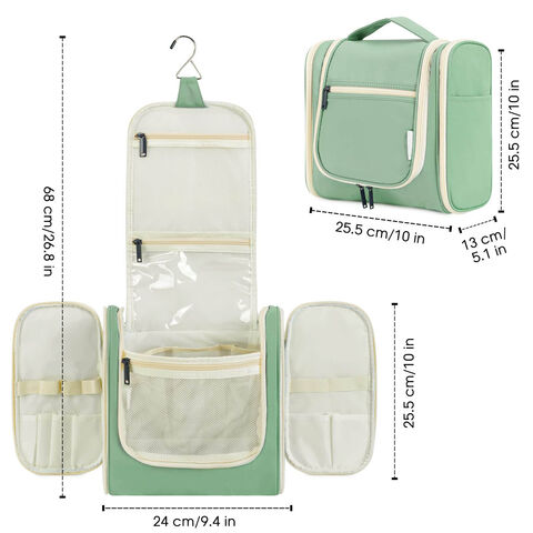 Toiletry Bag Travel Toiletries Bag Hanging Cosmetic Travel Organizer for  Women Men