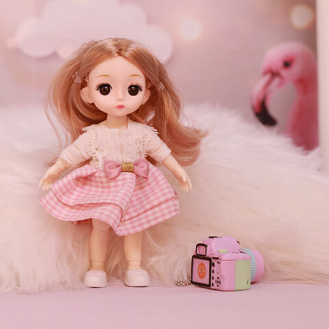Acheter Mini poupée articulée mobile de 15CM pour filles, jouet 3D