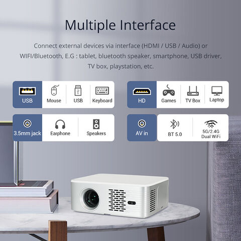 Buy Wholesale China Hotack Hot Selling Portable Home Theater Movie Smart  Android Wifi Full Hd 1080p Projector Outdoor Travel Mini Proyector 4k & Mini  Proyector 4k at USD 150