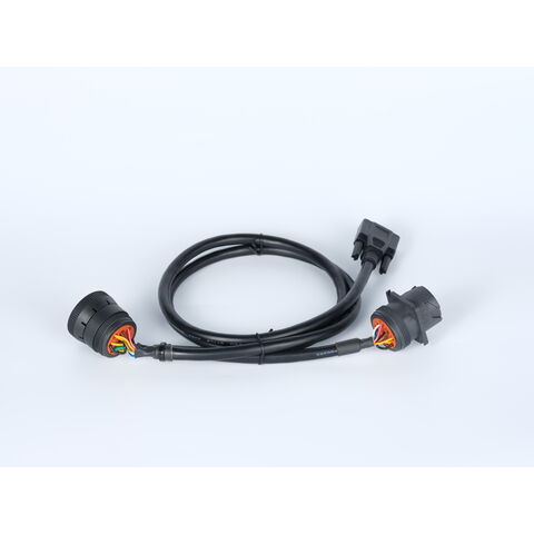 Heavy Duty Truck Deutsch j1939 male 9pin to Db15 9pin OBD2 connector extend wire harness diagnostic cable Truck Wiring Harness